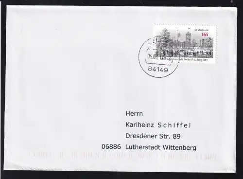 200 Jahre Turnplatz Friedrich Ludwig Jahn auf FDC																	
