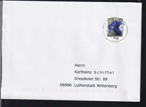 Freimarken Blumen (XXIV) auf FDC			