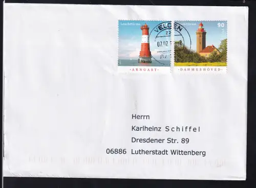 Leuchttürme (XII) auf FDC