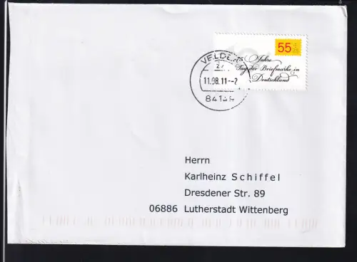 Tag der Briefmarke 2011 auf FDC
