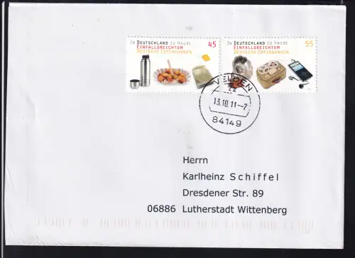 Deutschland zu Hause (I) Deutsche Erfindungen auf FDC