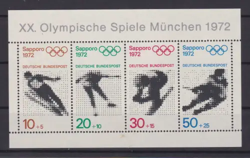 Olympische Spiele 1972 Sapporo und München, Block **