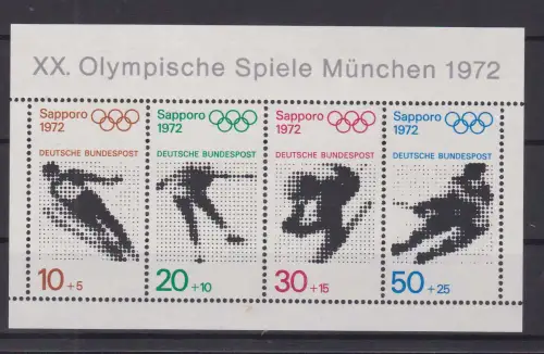 Olympische Spiele 1972 Sapporo und München, Block **