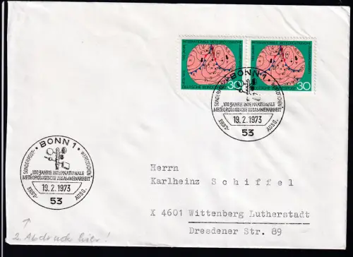 100 Jahre internale meteorologische Zusammenarbeit auf FDC 