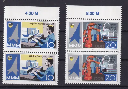 35 Jahre Messe der Meister von Morgen,Randpaare **