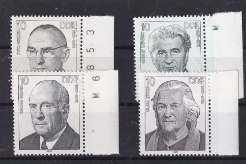 persönlichkeiten der deutschen Arbeiterbewegung (XIV),Randstücke **