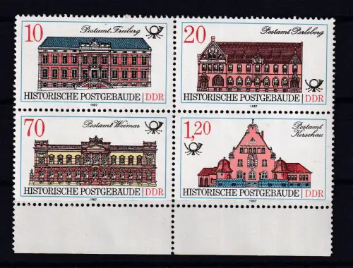 Historische Piostgebäude, Randviererblock **