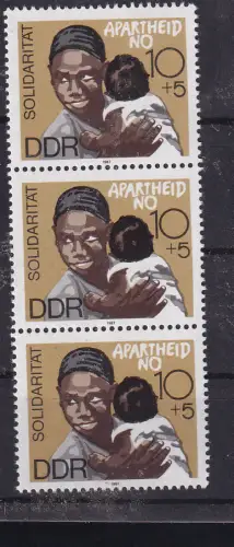 Kampf gegen Apartheid, Dreierstreifen **