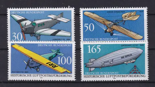 Historische Luftpostbeförderung, **
