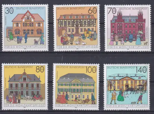 Wohlfahrt 1992 Historische Posthäuser in Deutschland, **