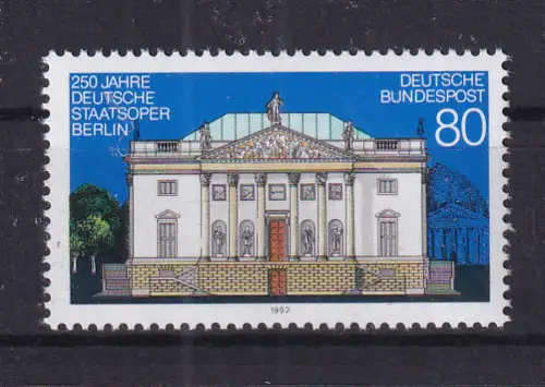 250 Jahre Deutsche Staatsoper Berlin, **