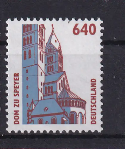 Freimarken Sehenswürdigkeiten 640 Pfg., **