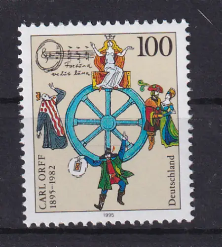 100. Geburtstag von Carl Orff, **