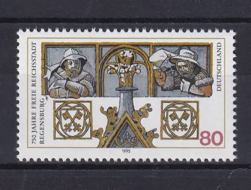 750 Jahre Freie Reichsstadt Regensbuzrg, **