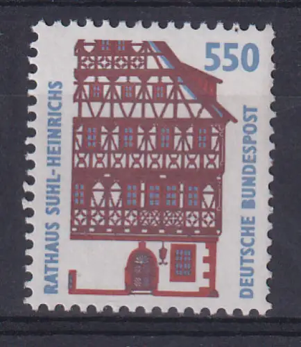 Freimarke Sehenswürdigkeien 550 Pfg., **