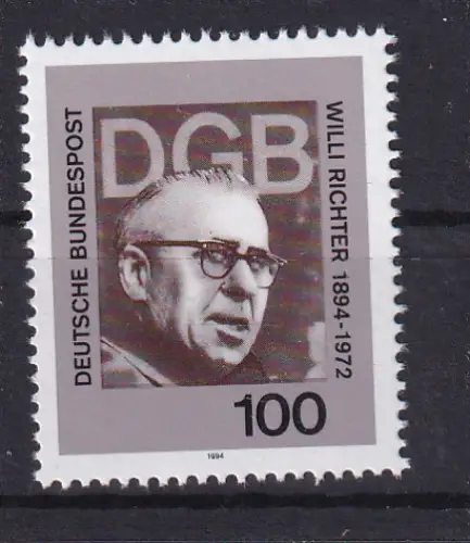 100. Geburtstag von Willi Richter, **