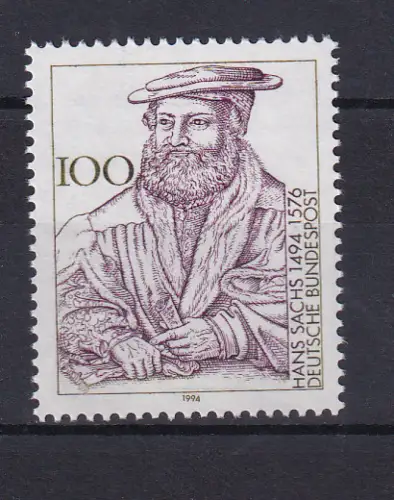 500. Geburtstag von Hans Sachs, **