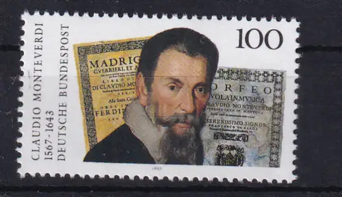 350. Todestag von Claudio Monteverdi, **