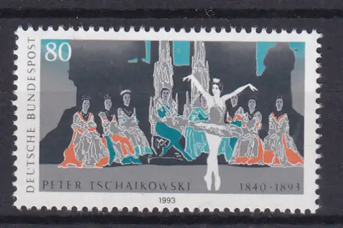 100. Todestag von Peter Tschaikowski, **