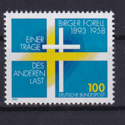 100. Geburtstag von Birger Forell, **