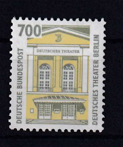 Freimarke Sehenswürdigkeiten 700 Pfg., **