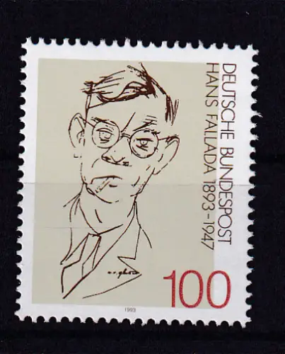 100. Geburtzstag von Hans Fallada, **