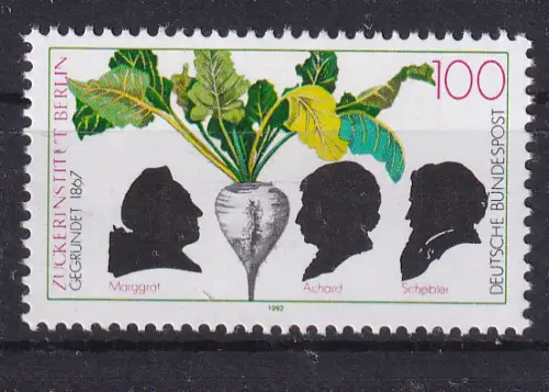 125. Jahrestag der Gründung des Zuckerinstitut Berlin, **