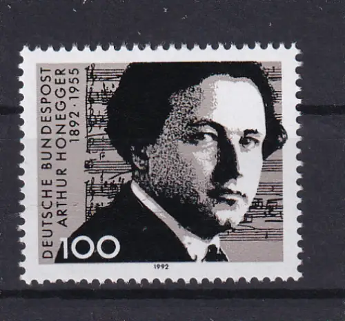 100. Geburtstag von Arthur Honegger, **
