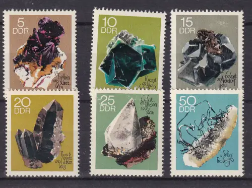 Minerale aus der Sammlung der Bergakademie Freiberg, **