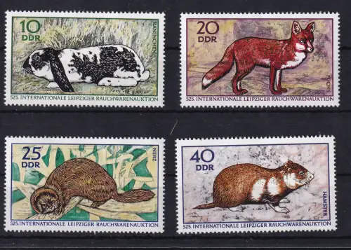 Ijnternationale Leipziger Rauchwarenauktion, **