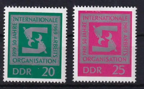 50 Jahre Internationale Arbeitsorganisation, **