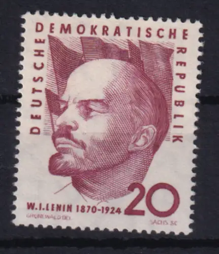 90. Geburtstag von Wladimir Iljitsch Lenin, **