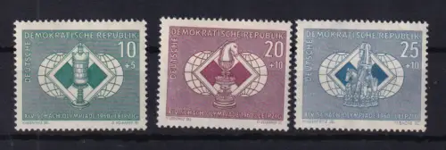 Schach-Olympiade Leipzig 1960, **