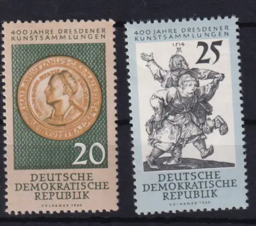 400 Jahre Dresdener Kunstsammlungen, **