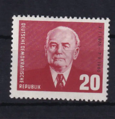 85. Geburtstag von Wilhelm Pieck, **