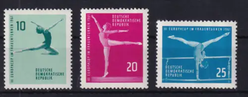 Kunstturn-EM der Frauen Leipzigt 1961, **