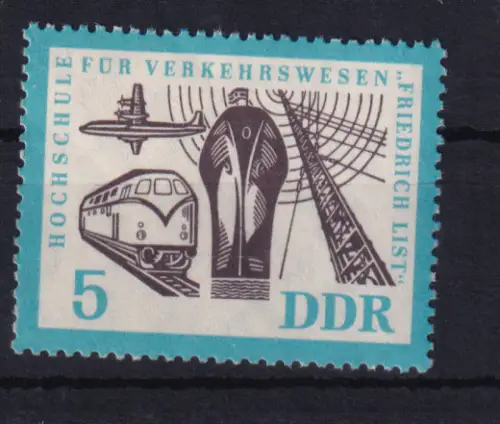 10 Jahre Hochschule für Verkehrswesen "Friedrich List" Drtesden, **