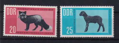 Internationale Rauchwarenauktion Leipzig 1963, **