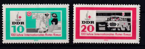 100Jahre Internationales Rotes Kreuz,  **
