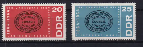 100. Jahrestag der Gründung der Ersten Internationalen Arbeiterassoziation, ** 