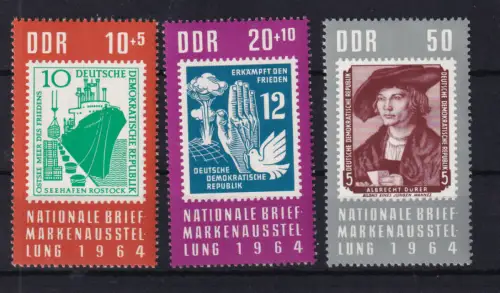 Nationale Briefmarkenausstellung Berlin 1964, ** 