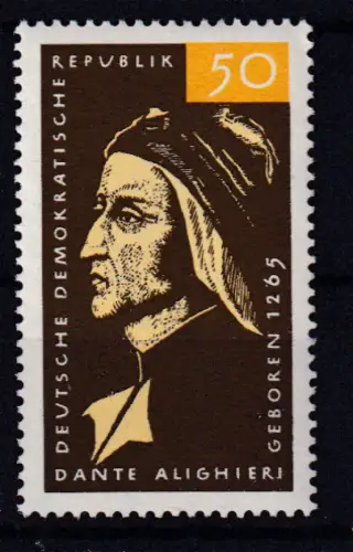 700. Geburtstag von Dante Aligheri, ** 