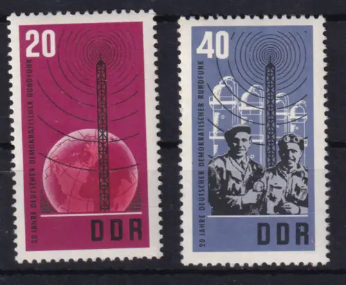 20 Jahre Deutscher Demokratischer Rundfunk, ** 