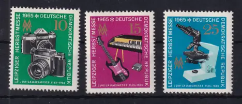 Leipüziger Herbstmesse 1965, **
