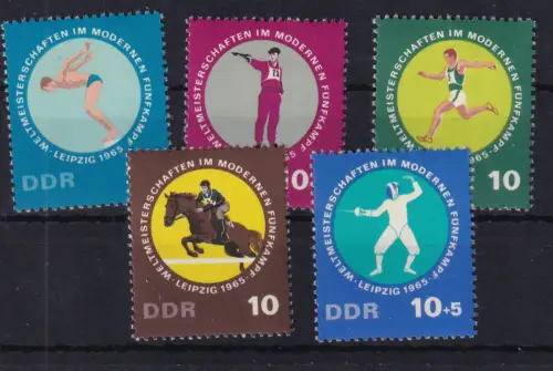 WM im Modernen Fünfkampf Leipzig 1965, **