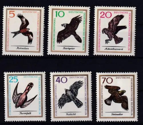 Europäische Greifvögel, **