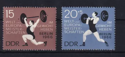 WM und EM im Gewichtheben Berlin 1966, **