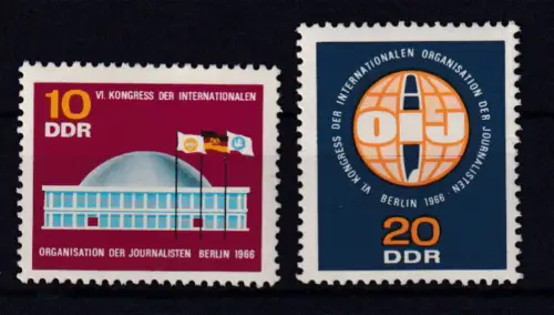 Kongress der Organisation Imternastionaler Journaluisten Berlin 1966, **