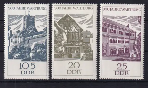 900 Jahre Wartburg bei Eisenach, **