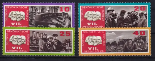 Parteitag der SED (I), **